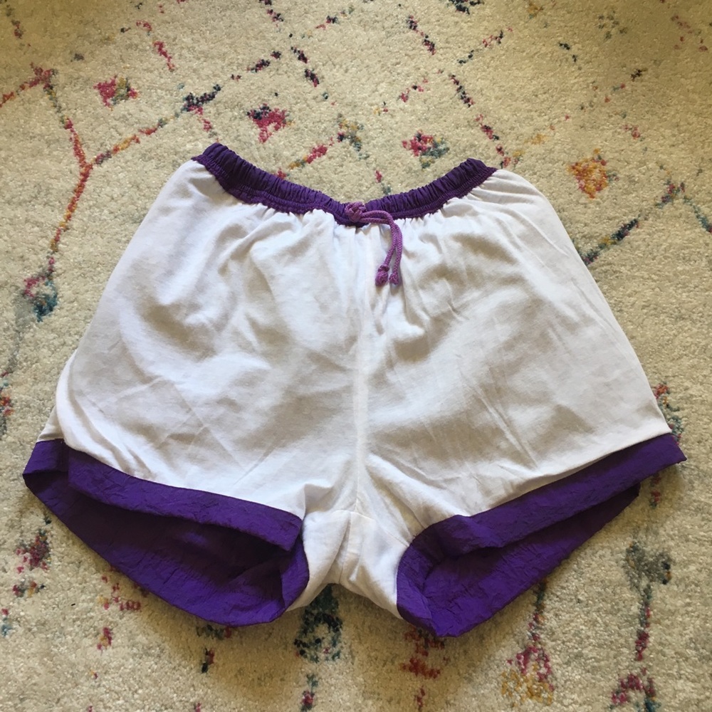 SOLD | Vintage Purple Wimbledon Tennis Shorts - Picture 5 of 6